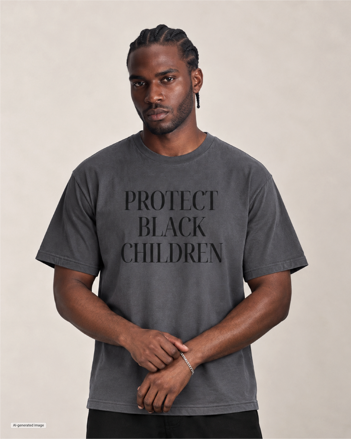 Protect Black Children Men's T Shirt