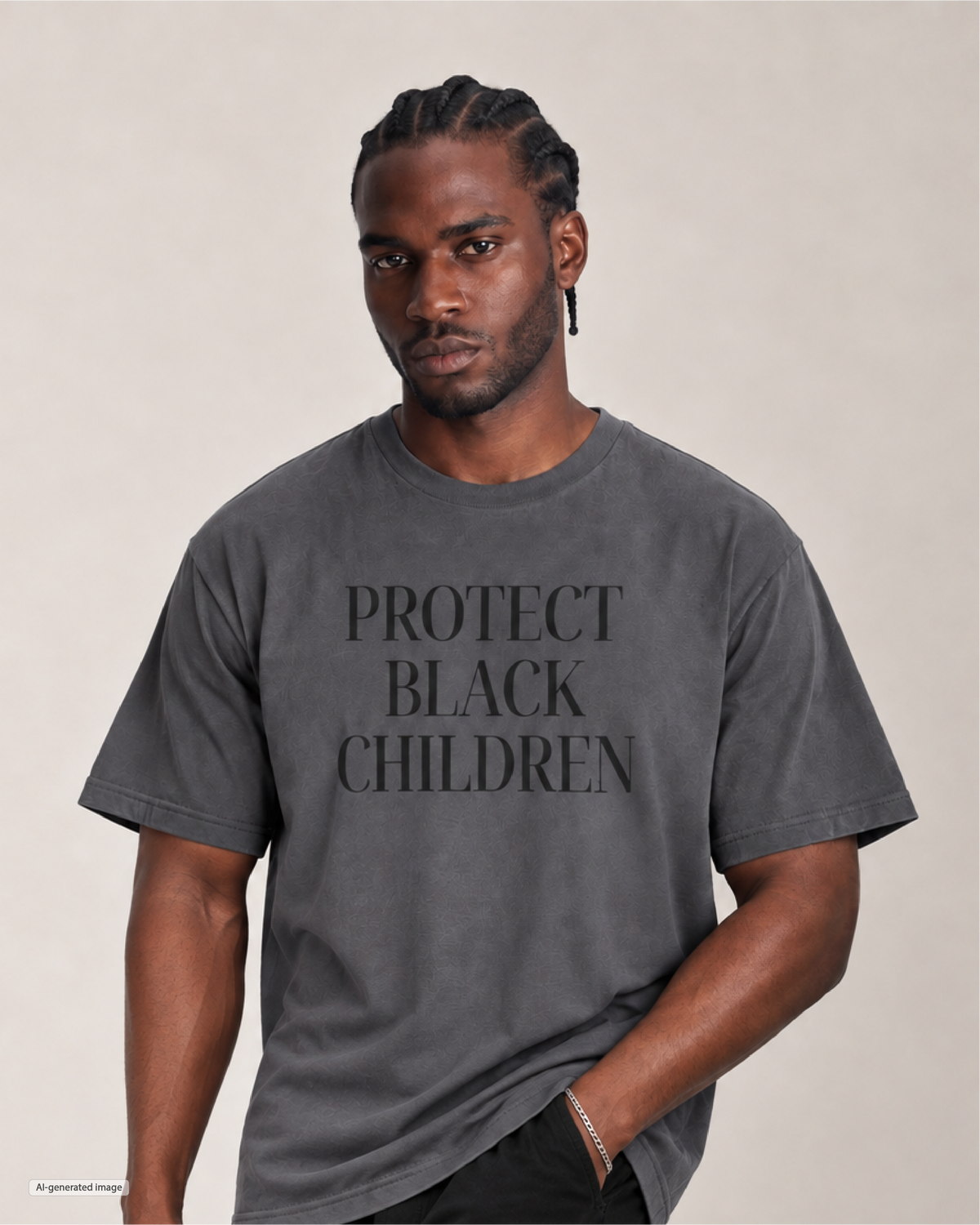 Protect Black Children Men's T Shirt