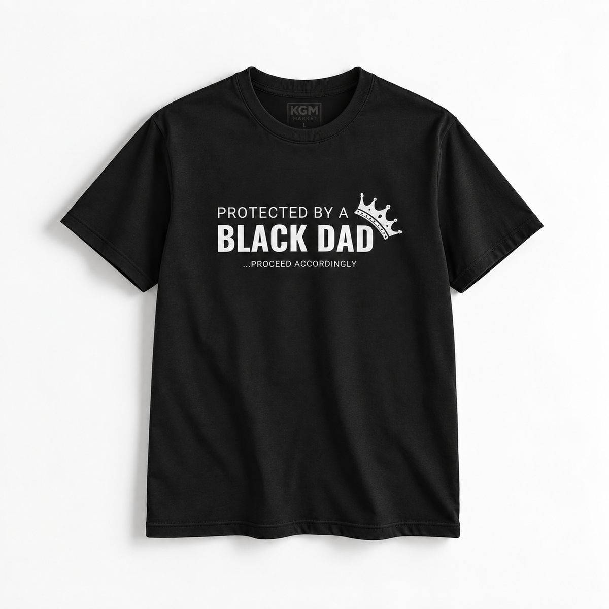 Protected by a Black Dad Men's T Shirt