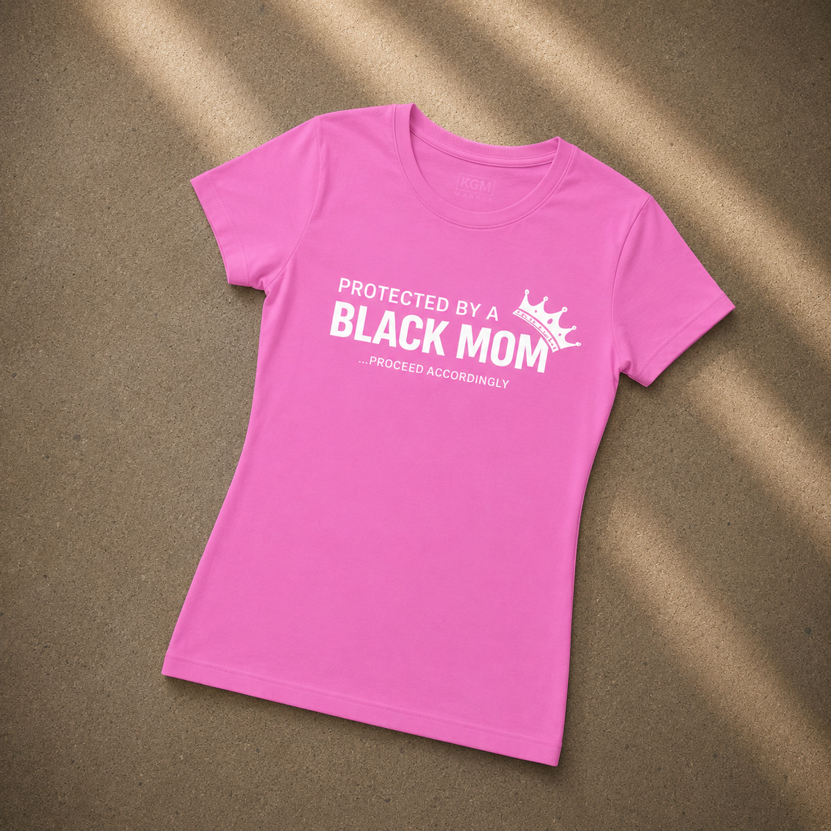 Protected by a Black Mom Women's Statement T-Shirt