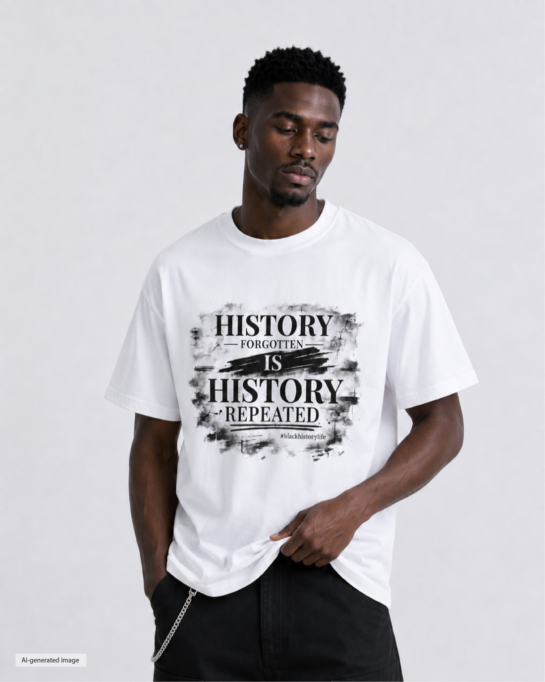 History Forgotten Is History Repeated Men's T-Shirt