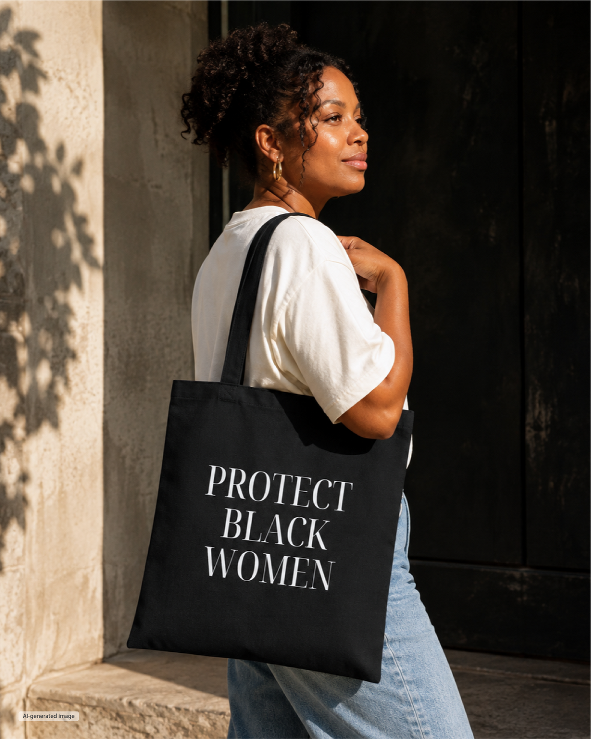 Protect Black Women Canvas Tote
