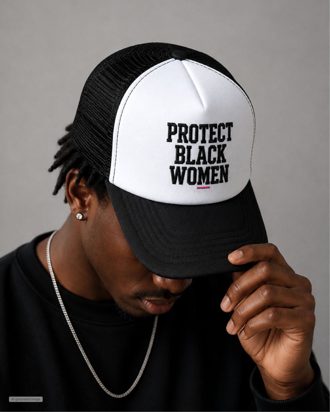 Protect Black Women Trucker Hat