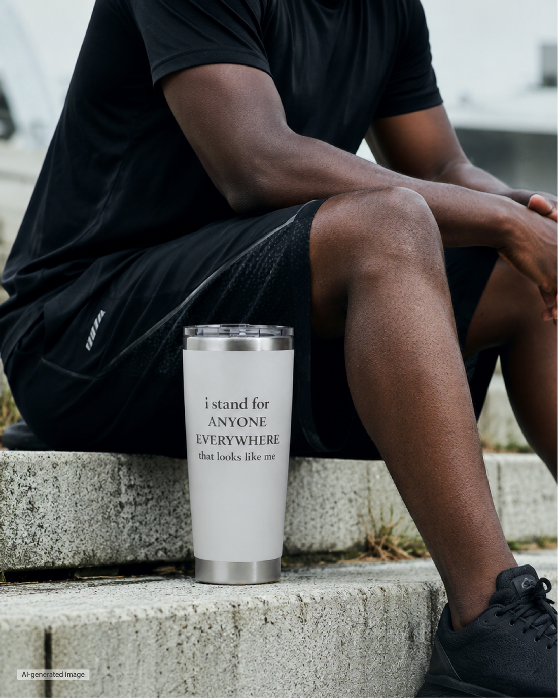 I Stand for Anyone Everywhere - 20 oz Tumbler
