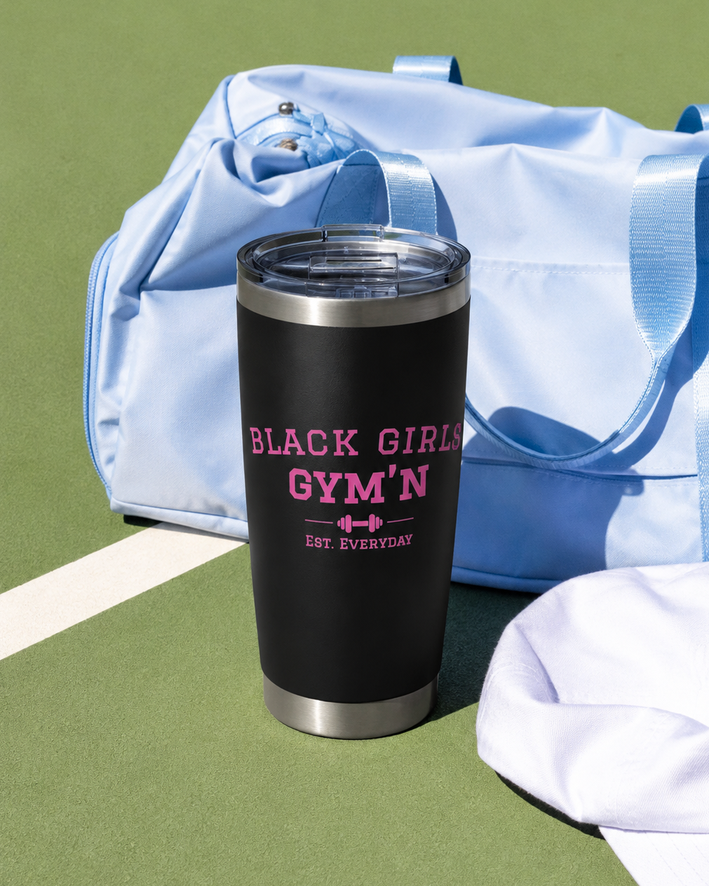 Black Girls Gym’n - 20 oz Tumbler