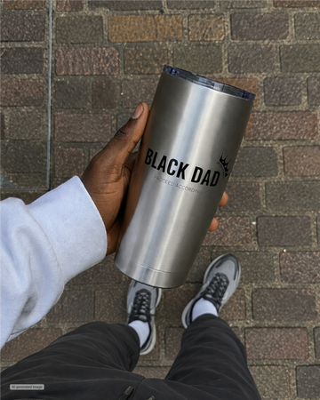 Black Dad, Proceed Accordingly - 20 oz Tumbler