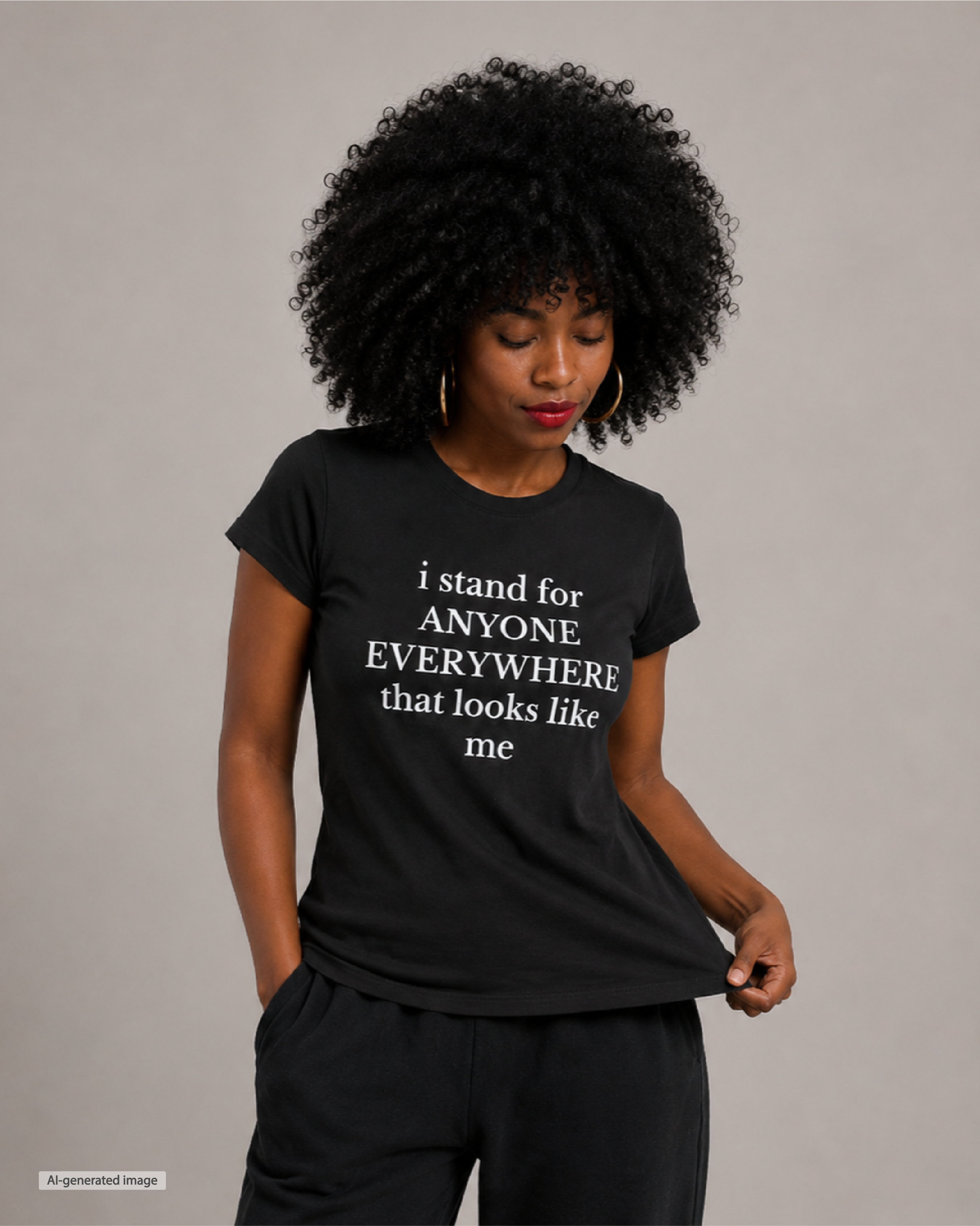 I Stand for Anyone Women's T Shirt