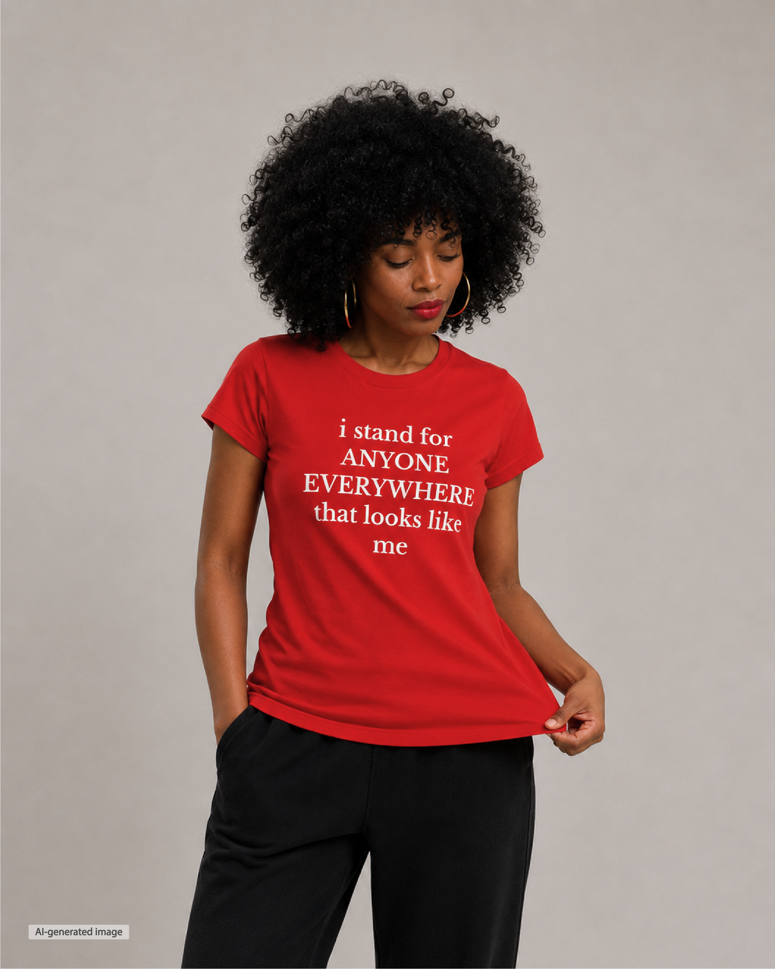 I Stand for Anyone Women's T Shirt